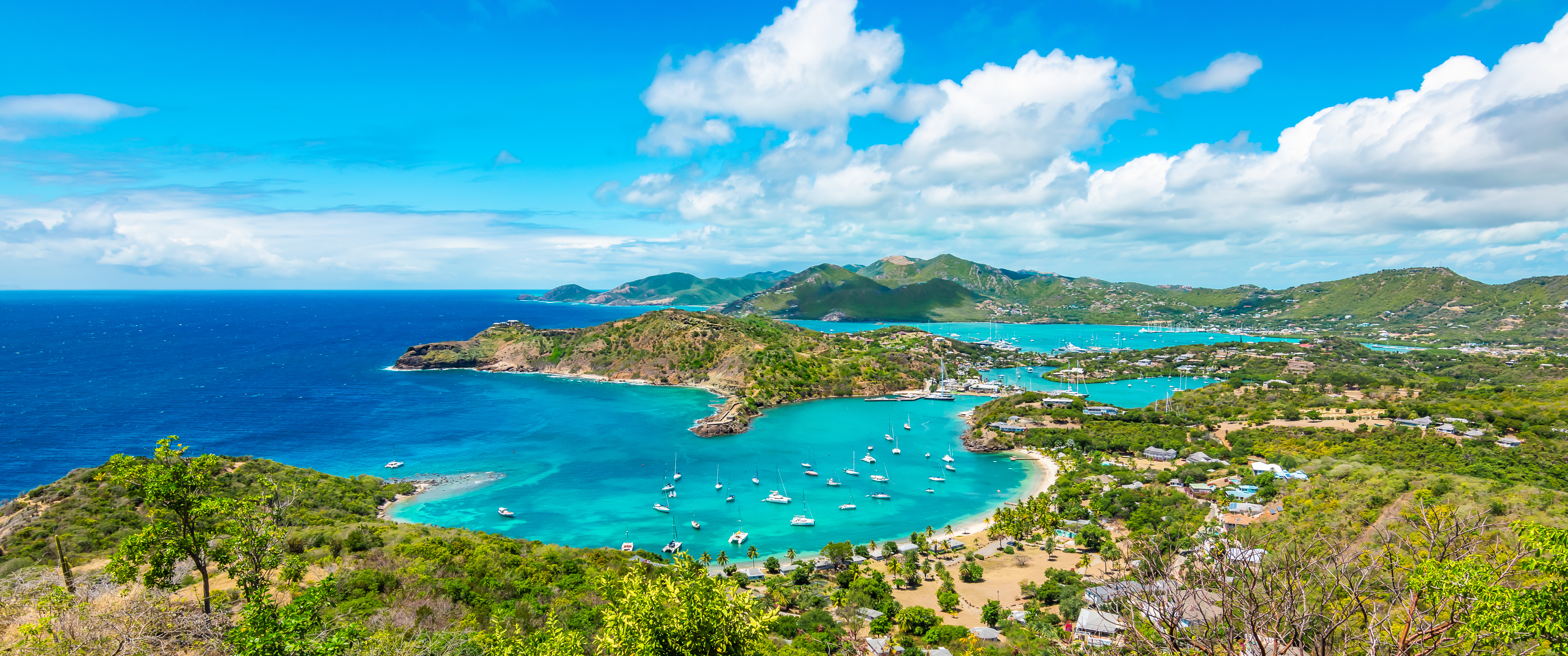 Antigua coastline