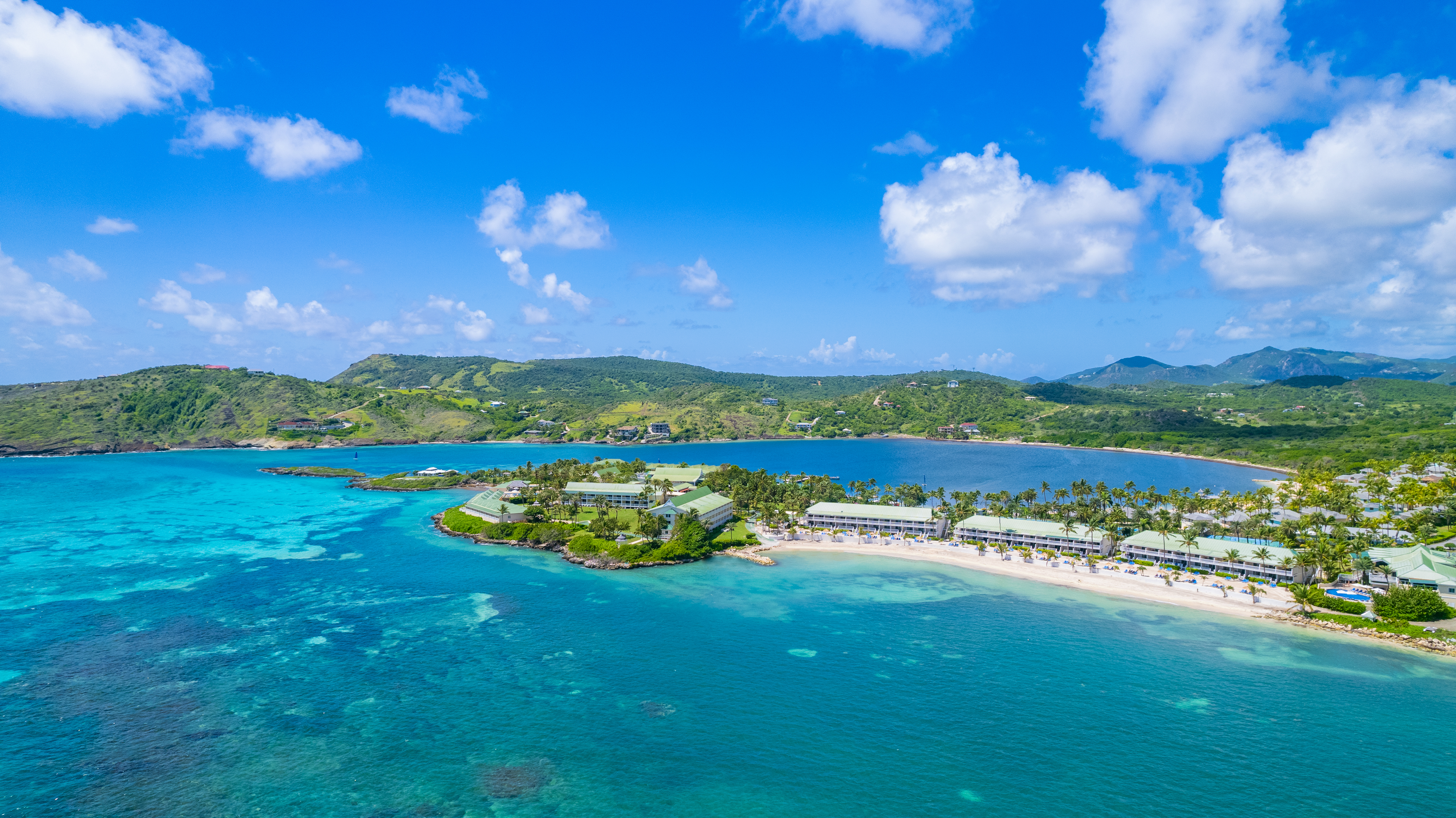 St. James's Club Antigua — peninsula beach